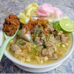 Soto Daging Sapi   Nasi