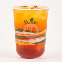 Fresh Oolong Peach Jelly Tea