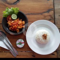 Nasi Ayam Gebuk Sambal Korek