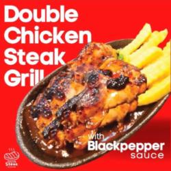 Double Chicken Grill Steak