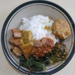 Nasi Perkedel Padang Intan