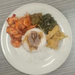 Nasi Udang Balado