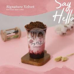 Say Hello Signature Velvet