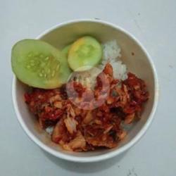 Nasi Ayam Cabe Garem.