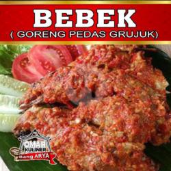 Bebek Goreng Pedas Grujuk