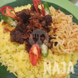 Nasi Kuning - Sambal Goreng Hati Itik