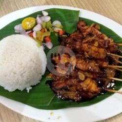 Sate Ayam   Nasi