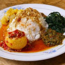 Nasi Telur Bulet