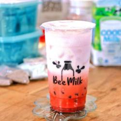 Redvelvet Boba Milk