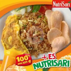 Nasi Goreng Betawi Es Nutrisari