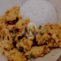 Nasi Ayam Telur Asin