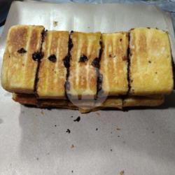 Roti Bakar Darkcoklat Lumer Greentea