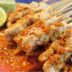 Sate Ayam Kulit Asin Pedas