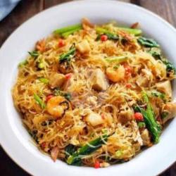 Bihun Goreng/siram Seafood