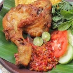 Ayam Goreng Paha Tanpa Nasi