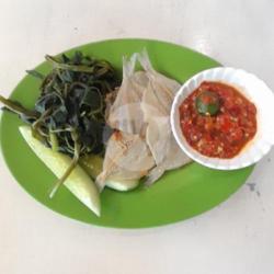 Ikan Asin Kipas Kangkung Rebus Sambal Edan