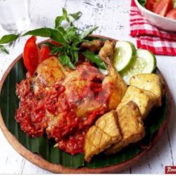 Nasi Ayam Penyet Lalb Sambal