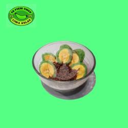 Es Pisang Ijo Coklat