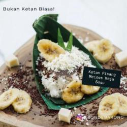 Ketan Pisang Meises Keju Susu