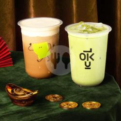 Es Kopi Keju & Matcha Latte