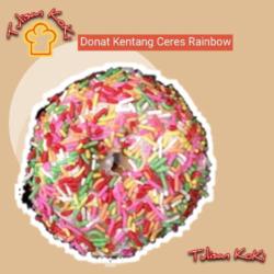 Donat Kentang Ceres Rainbow