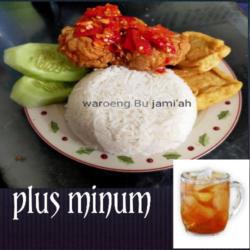 Nasi Ayam Geprek Istimewa   Ice Tea