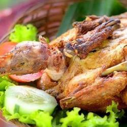 Ayam Ingkung Kampung Goreng