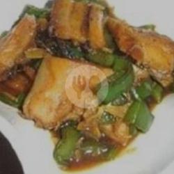 Tumis Ikan Asin Jambal Cabe Ijo