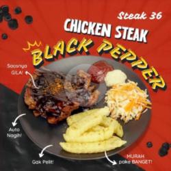 Chicken Steak Blackpepper Sauce