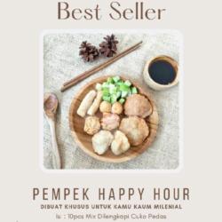 Pempek Happy Hour Isi 10pcs Murah Banget!!! Bikin Nagih