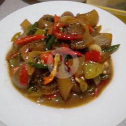 Oseng Kikil Cabe Ijo (porsi Besar)