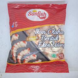 Sunfish Ikan Olahan Bentuk Ekor Udang 450g