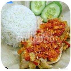 Paket Es Teh. (ayam Geprek Nasi Lalapan Tempe   Esteh)