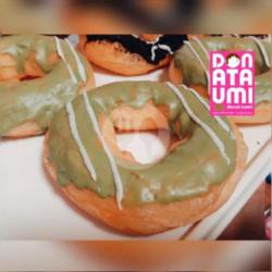 Donat Greentea  Coklat Toping Random / Pcs