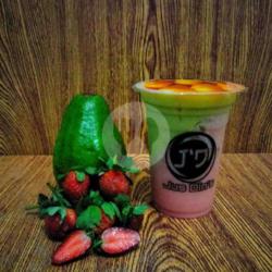 Jus Mix Alpukat   Strawberry