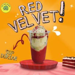 Sop Durian Red Velvet