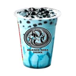 Vanilla Blue Milk Boba