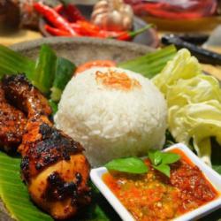 Sego Ayam Bacem  Bakar