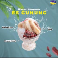 Es Gunung ( Kacang , Tape , Nata De Coco )