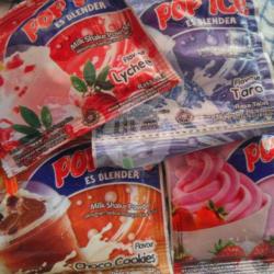 Pop Ice Vannila Blue