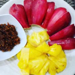 Rujak Nanas Jambu Uk Sedang