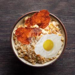 Nasi Goreng Hongkong With Chicken And Egg