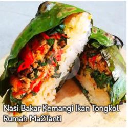 Nasi Bakar Kemangi Ikan Tongkol