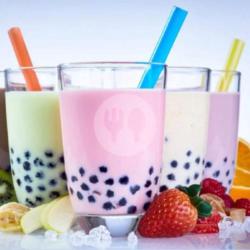 Milkshake Stawberry Free Toping(manual 10.000)