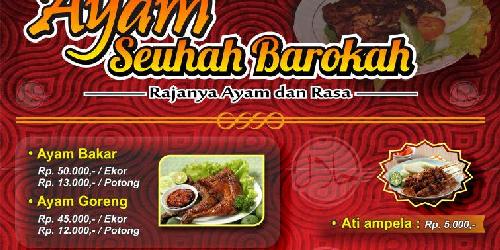 Daftar Harga Menu Delivery Ayam Bakar & Goreng Seuhah Barokah, Kp ...