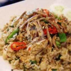 Nasi Goreng Special Sambel Korek Ikan Asin Pedas