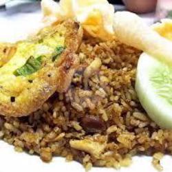 Nasi Goreng Doubel Telor Komplit