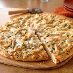 White Chicken Pizza