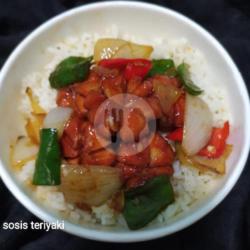 Sosis Teriyaki Nasi Putih