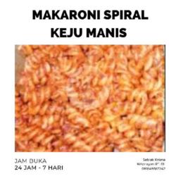 Makaroni Spiral Keju Manis